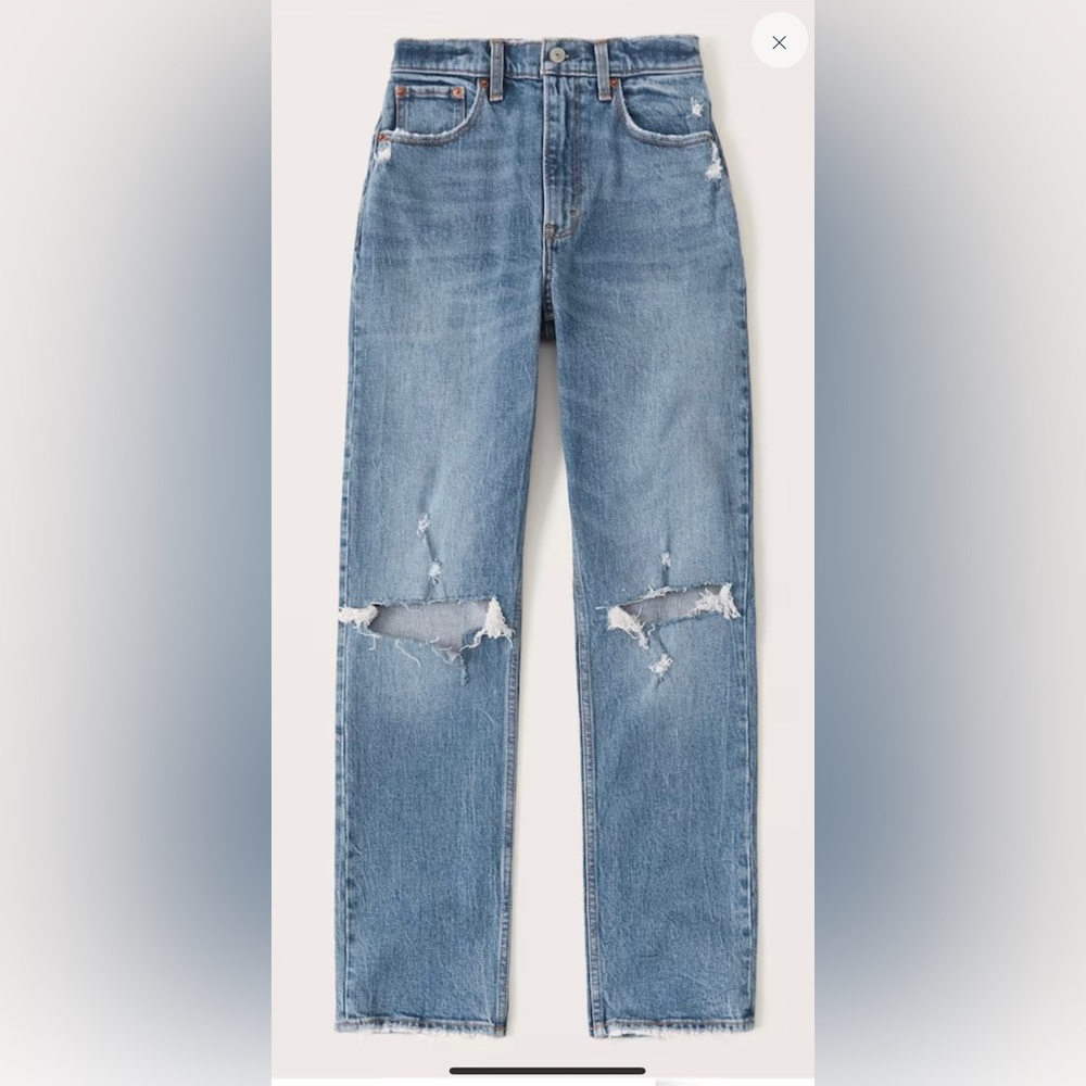 Ultra High Rise 90s Straight Jean